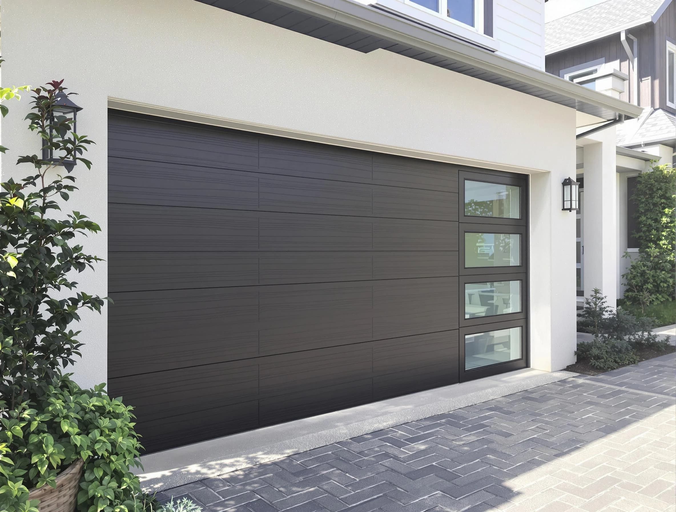 Custom garage door installation by Heron Bay Garage Door Repair in Heron Bay