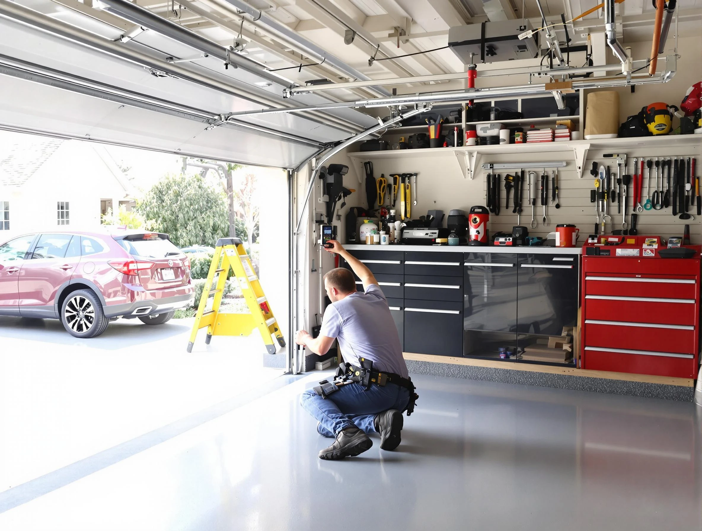 Local garage door repair service by Heron Bay Garage Door Repair in Heron Bay