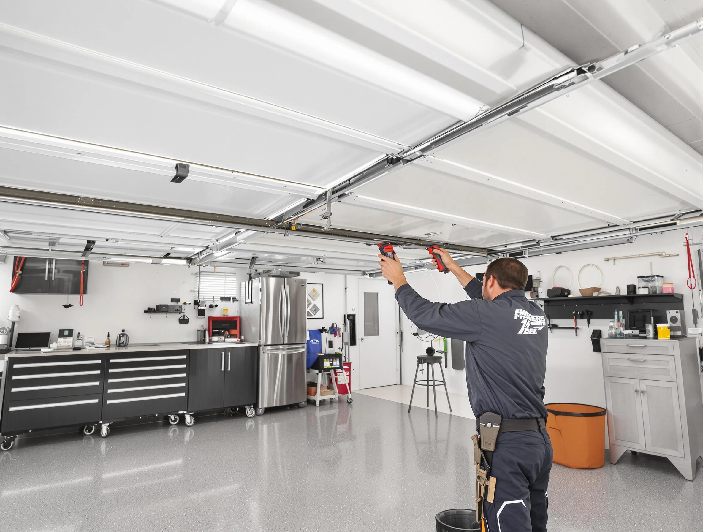 Overhead garage door repair service by Heron Bay Garage Door Repair in Heron Bay